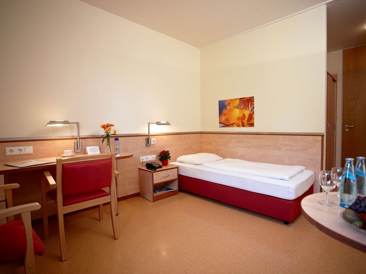 Patientenzimmer in der MEDICLIN Klinik am Vogelsang