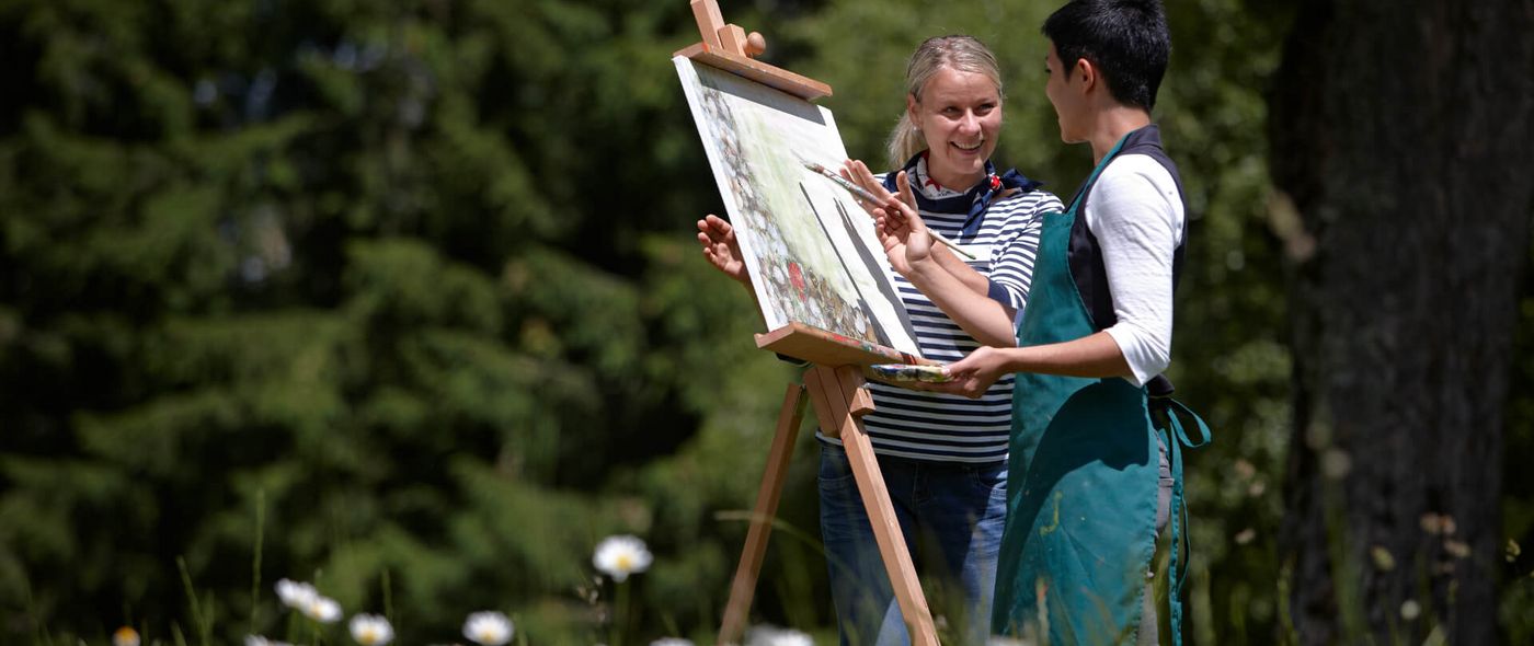 Kunsttherapie im Freien